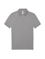 Heren Polo B&C PU424 Sport Grijs